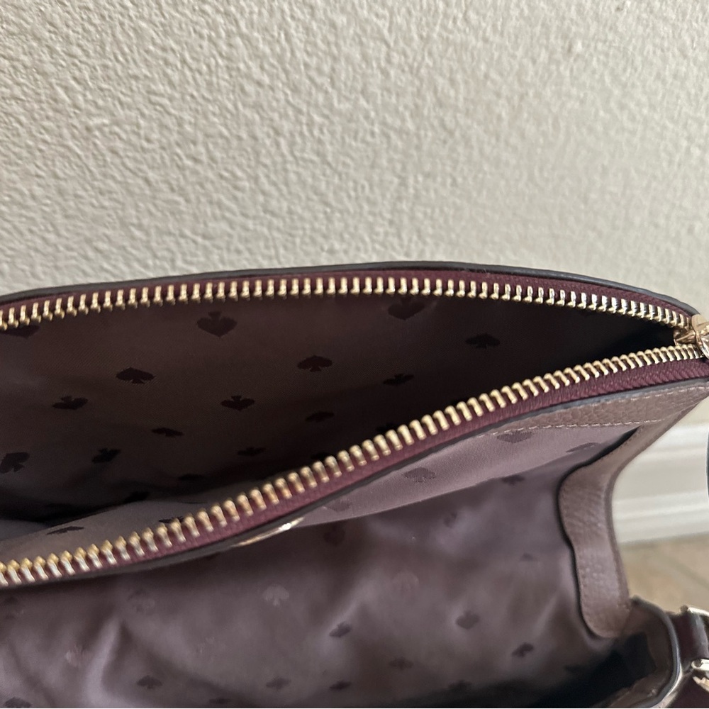 Kate Spade Jackson Soft Pebbled Leather Medium Flap Shoulder Bag - Picture 5 of 10
